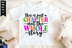 this is just a chapter not the whole story Svg Product Image 1