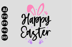 Easter Svg Design Bundle, Happy Easter Svg, Bunny Svg Product Image 7
