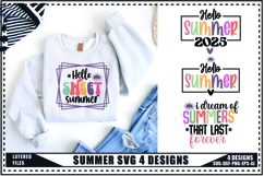 Summer Svg 4 Designs, Beach Svg, Family Vacation Svg Product Image 1