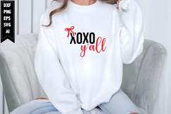 Xoxo Y'all Svg, Funny Valentine's Day Svg Designs Product Image 1