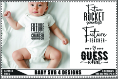 Funny Baby Svg, Newborn Svg, Cute Baby Saying Svg Product Image 1