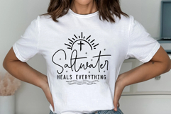 Saltwater Heals Everything SVG PNG Product Image 2