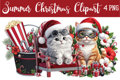 Summer Christmas Png Clipart Product Image 1