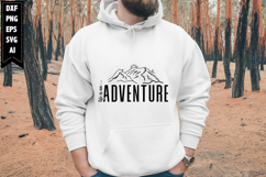 Life is an Adventure Svg, Motivation Svg Designs Product Image 1