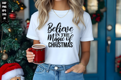 Believe in the Magic of Christmas Svg, Christmas Svg Product Image 1
