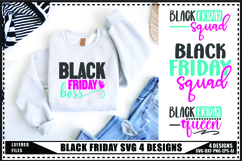 Black Friday Svg 4 Designs, Black Friday Shopping Svg Product Image 1