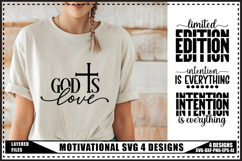 Motivation Svg 4 Designs, Self Love Motivational Svg Designs Product Image 1