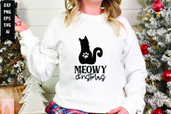 Meowy Christmas Svg, Christmas Svg, Xmas Svg Product Image 1