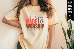 Made to Worship Svg Product Image 1