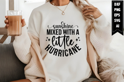 Sunshine Mixed with a Little Hurricane Svg Product Image 1