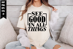 See good in all things Svg Product Image 1