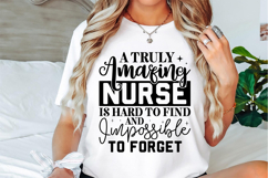 A truly amazing nurse is hard to find SVG Designs Product Image 2