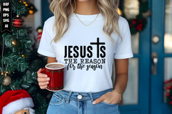 Jesus Is The Reason For The Season Svg, Christmas Svg Product Image 1