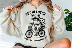 Get In Loser Trouble Ain't Gonna Svg Designs Product Image 2