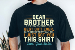 Funny Brother Birthday Gift Svg Design Product Image 2