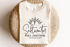 Saltwater Heals Everything SVG PNG Product Image 3