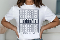 Redeemed Ephesians 1:7 SVG Svg Cut Files Creative Art Product Image 2
