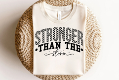 Stronger Than The Storm Svg Cut Files Creative Art Product Image 2
