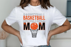 Basketball Png, Basketball Mom Png Svg Cut Files Product Image 3
