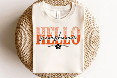 Hello Sunshine Svg, Hello Summer Svg Designs Product Image 3