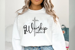 Made To Worship Psalm Svg Cut Files Creative Art Product Image 3