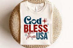 God Bless the USA Svg Cut Files Creative Art Product Image 3