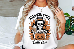 Pumpkin Spice Coffee Club Svg Designs Product Image 2