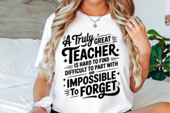 A Truly Great Teacher Is Hard To Find Svg Designs Product Image 3