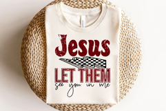 Jesus Let Them See You in Me Svg Cut Files Creative Art Product Image 2