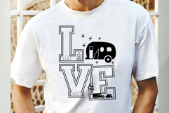 Love Camping SVG PNG, Camping SVG PNG Product Image 1
