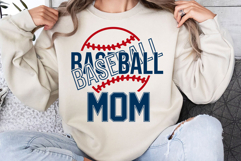 Baseball Mom SVG, Baseball Sports Mom SVG Product Image 1