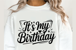 It's My Birthday Svg Design Product Image 1