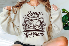 Sorry Got Plans Svg Designs Product Image 1