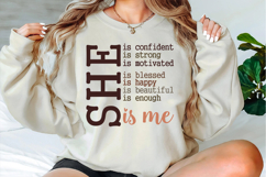 Woman Affirmation Black Woman Quotes Svg Designs Product Image 3