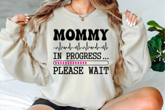 Mommy In Progress Svg Designs Product Image 1