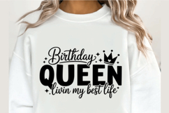 Birthday Queen Svg Svg Design Product Image 2