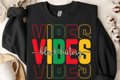 Black History Vibes Svg Design Product Image 3