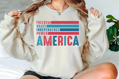 Retro 4th of July Svg Design Product Image 1