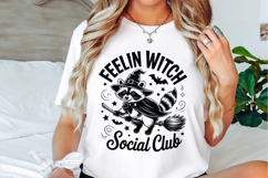 Feelin Witchy Social Club Svg Designs Product Image 3