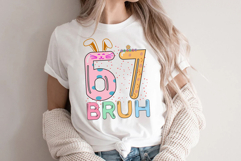 67 Bruh SVG PNG Product Image 2