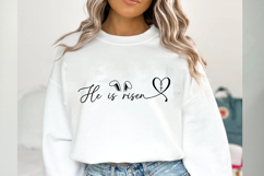 He Is Risen Svg Cut Files Creative Art Product Image 2