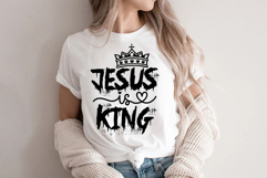 Jesus is King, Faith Svg, Christian Svg Product Image 3