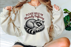 Mentally Buffering Funny Mental Health Svg Designs Product Image 2