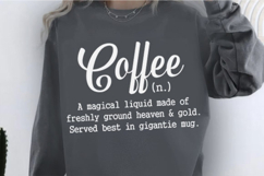 Funny Coffee Definition Svg Design Product Image 3