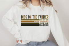Retro Dibs on the Farmer Svg Design Product Image 3