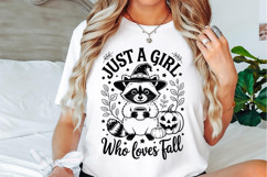Just A Girl Who Loves Fall Svg Designs Product Image 3