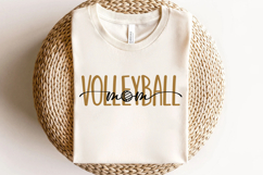 Volleyball Mom Svg Cut Files Creative Art Product Image 1