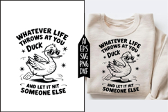 Whatever Life Throws at You Svg Designs Product Image 1