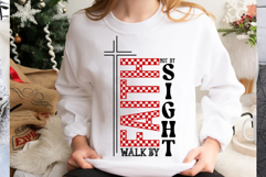 Walk by Faith Not by sight Svg Cut Files Creative Art Product Image 1