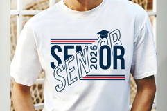 Senior 2026 SVG PNG, Class of 2026 SVG Product Image 1